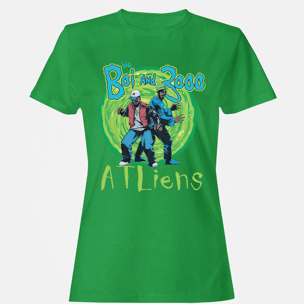 Women's T-Shirt - S1UCW2A1 - Irish Green - 7