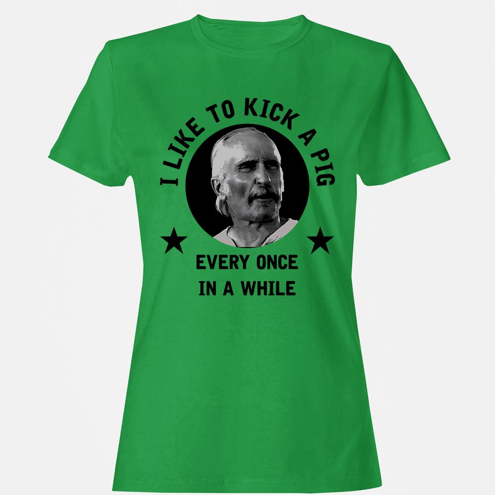 I like to kick a pig - Irish Green - 7