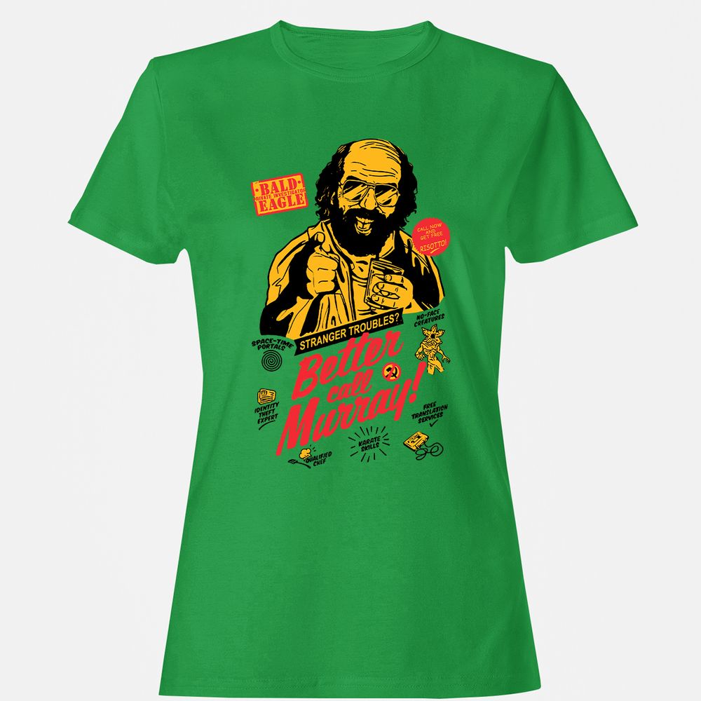 Women's T-Shirt - RU99P7PJ - Irish Green - 7