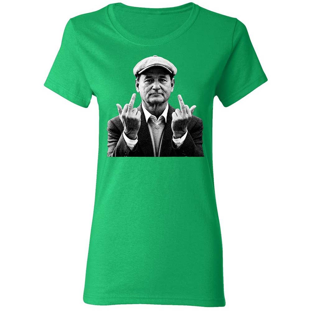 Bill Murray Middle Finger - Irish Green - 7