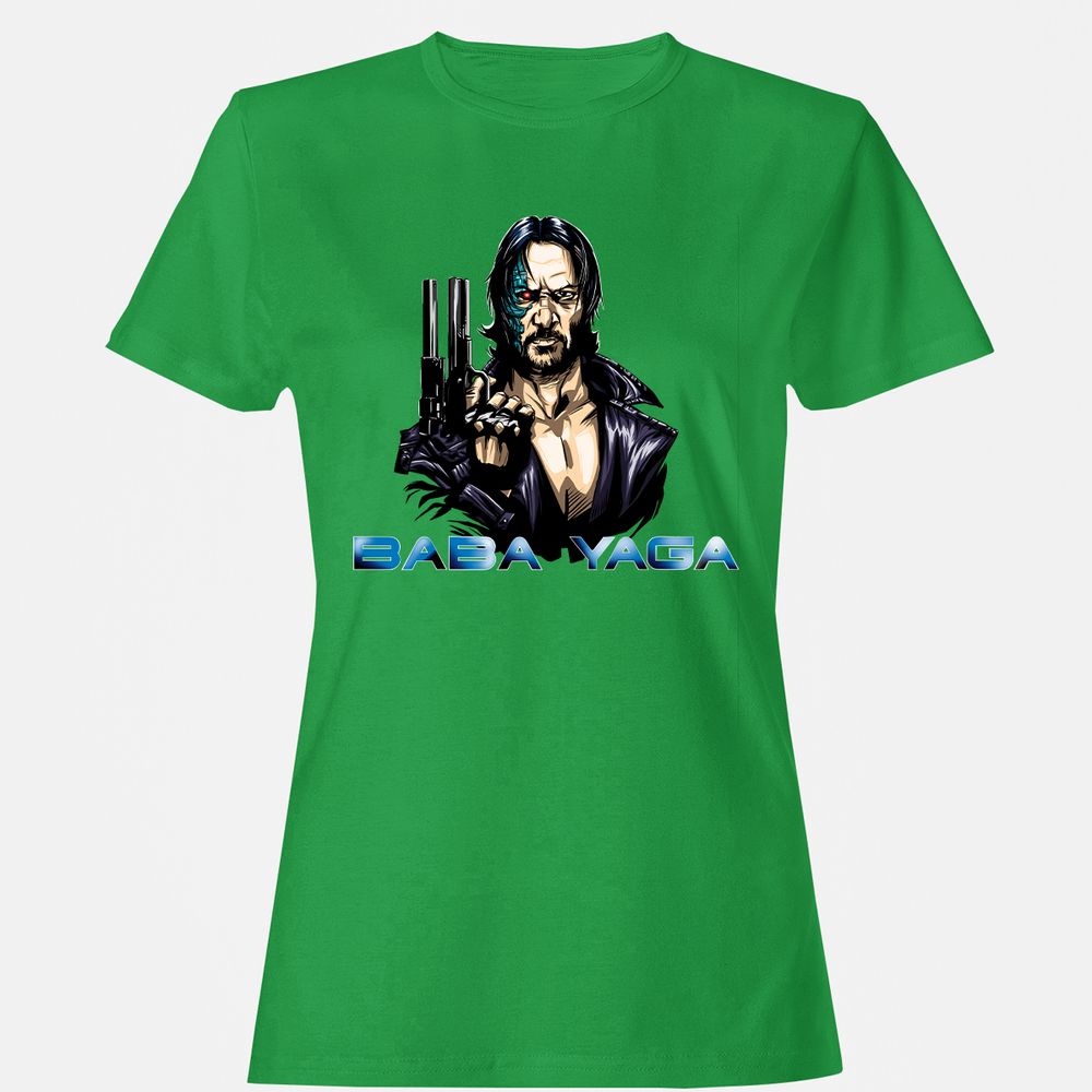 Women's T-Shirt - 4JQEEUAQ - Irish Green - 7