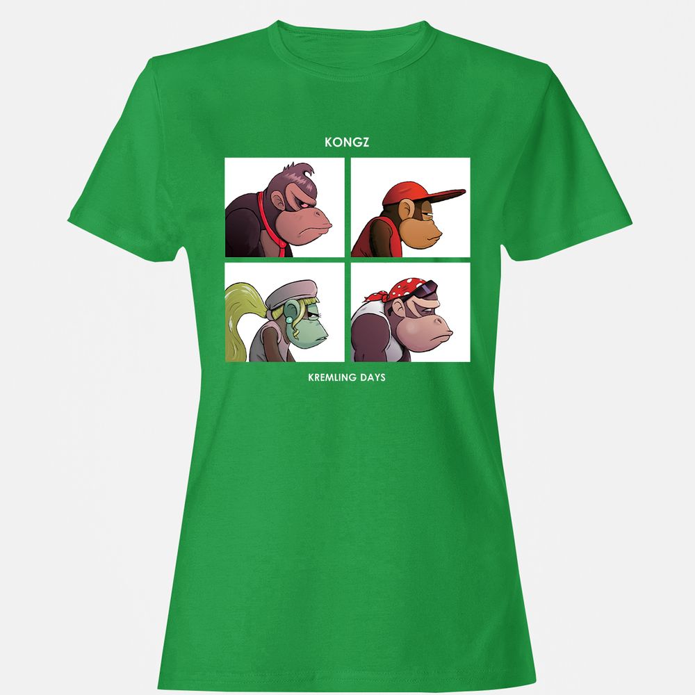 Women's T-Shirt - FEVBYFK2 - Irish Green - 7