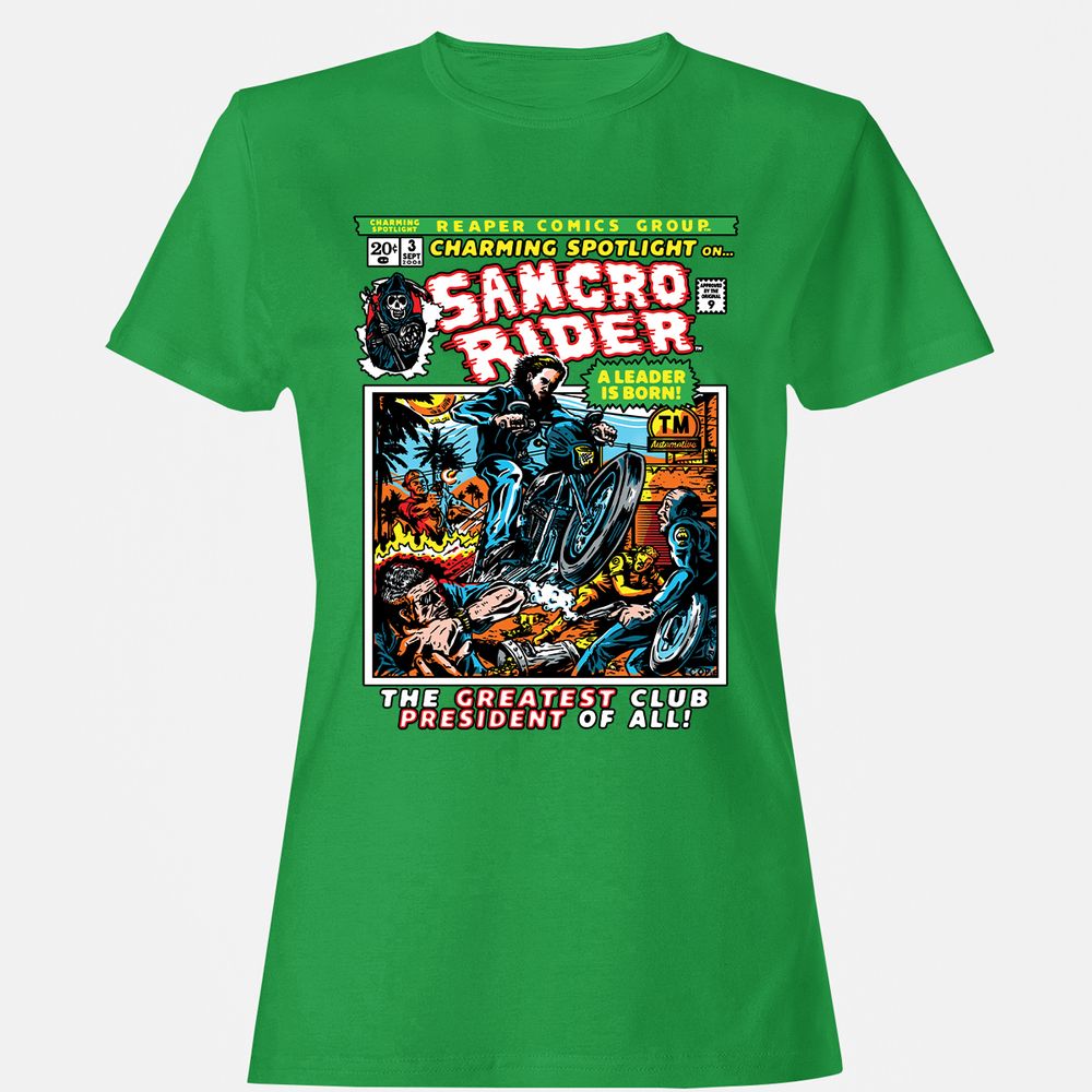 Women's T-Shirt - EL5B7R7E - Irish Green - 7