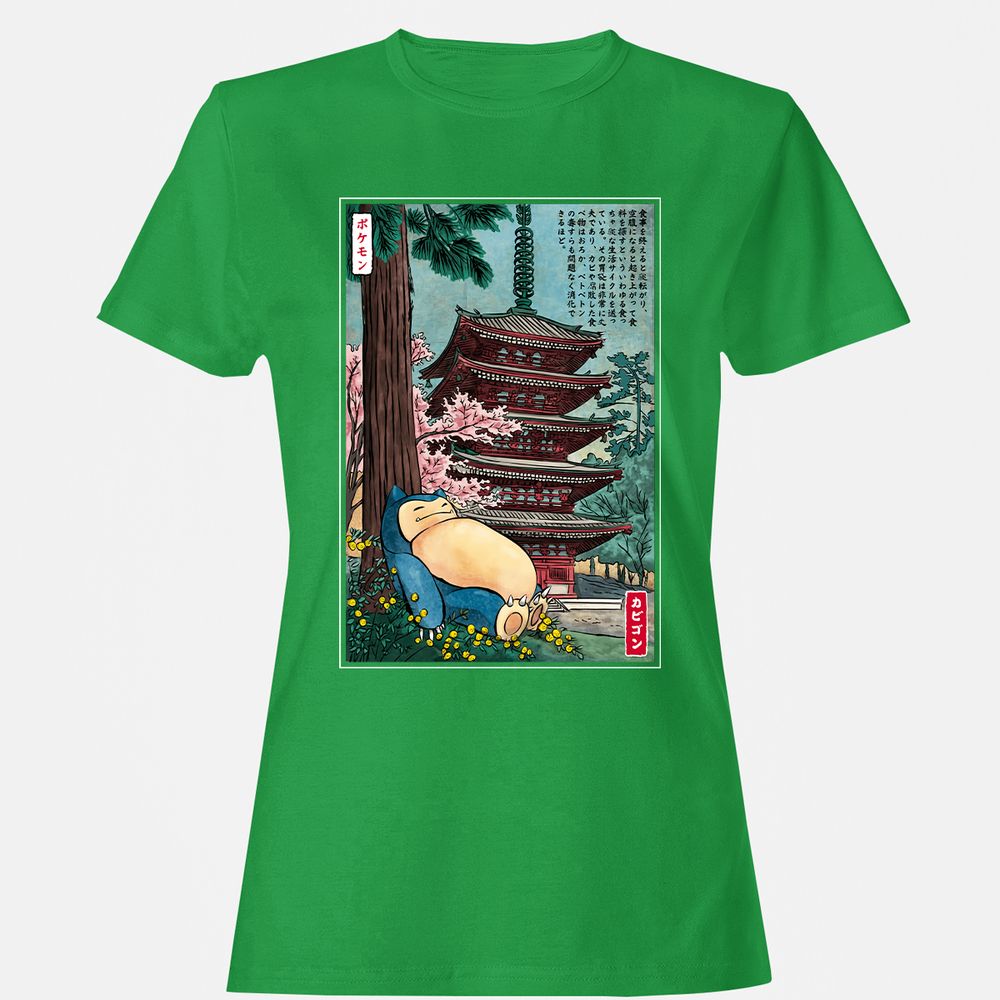 Women's T-Shirt - 3ECXWRP9 - Irish Green - 7