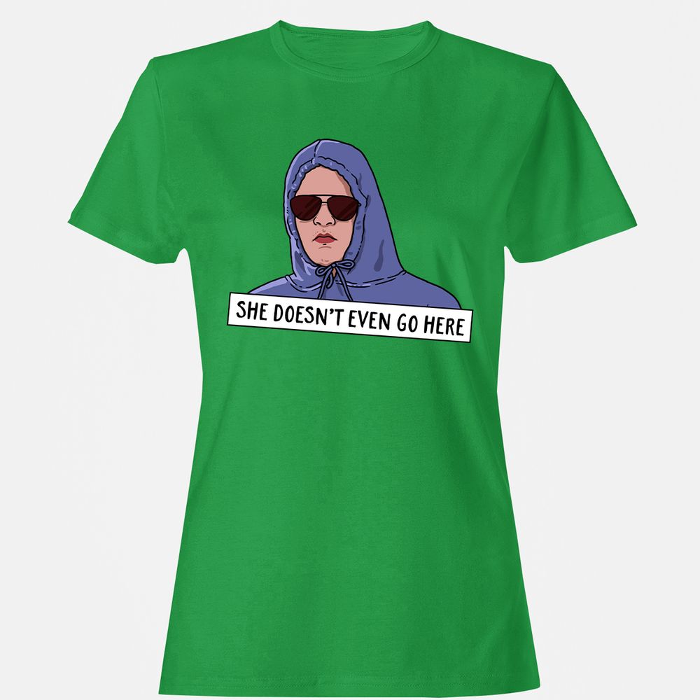 Women's T-Shirt - ZAU2BFW6 - Irish Green - 7