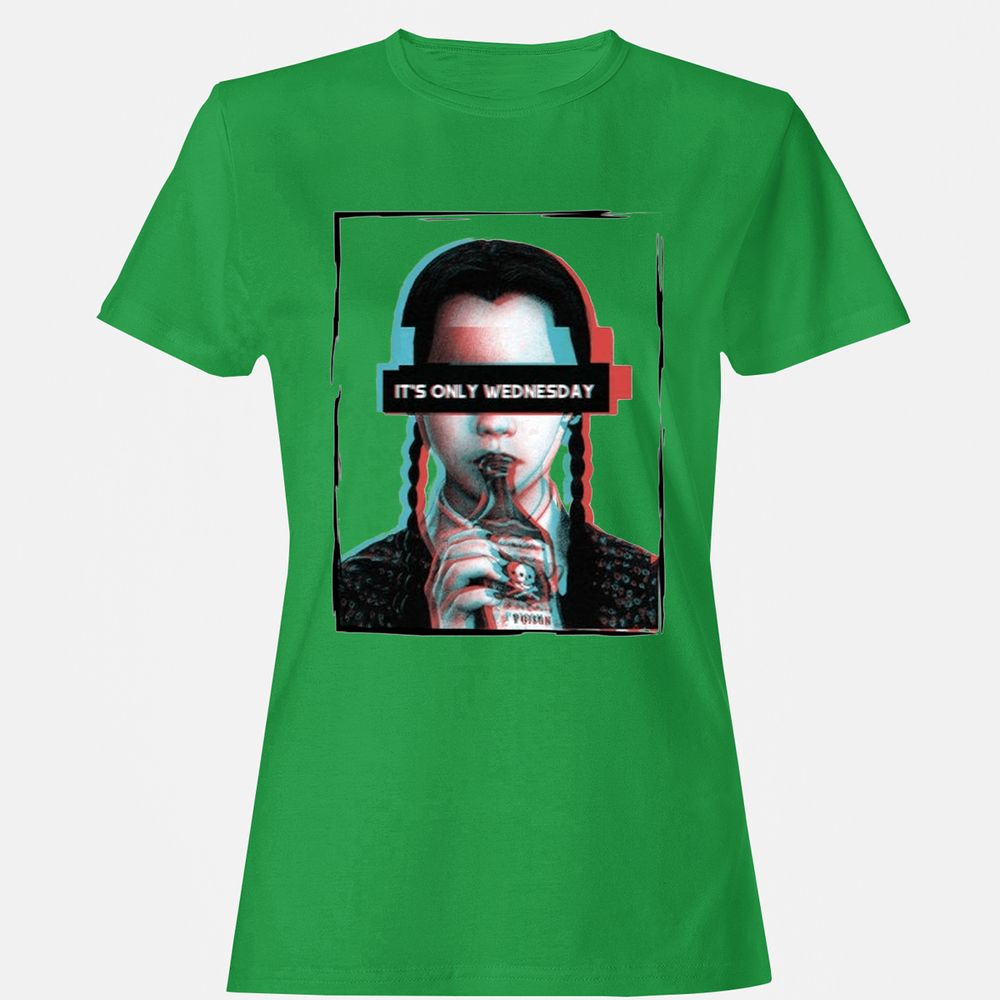 Women's T-Shirt - 39CQQV35 - Irish Green - 7