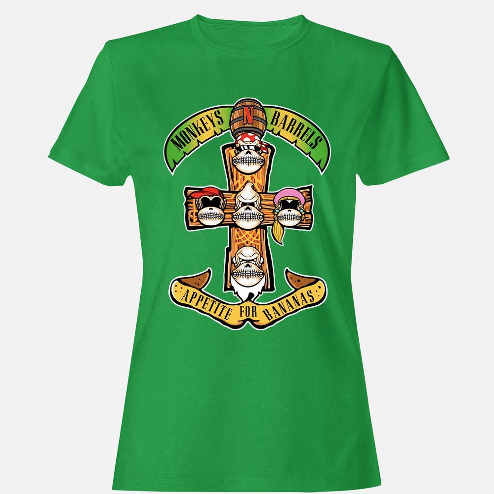 Women's T-Shirt - XZMLWN6G - Irish Green - 7