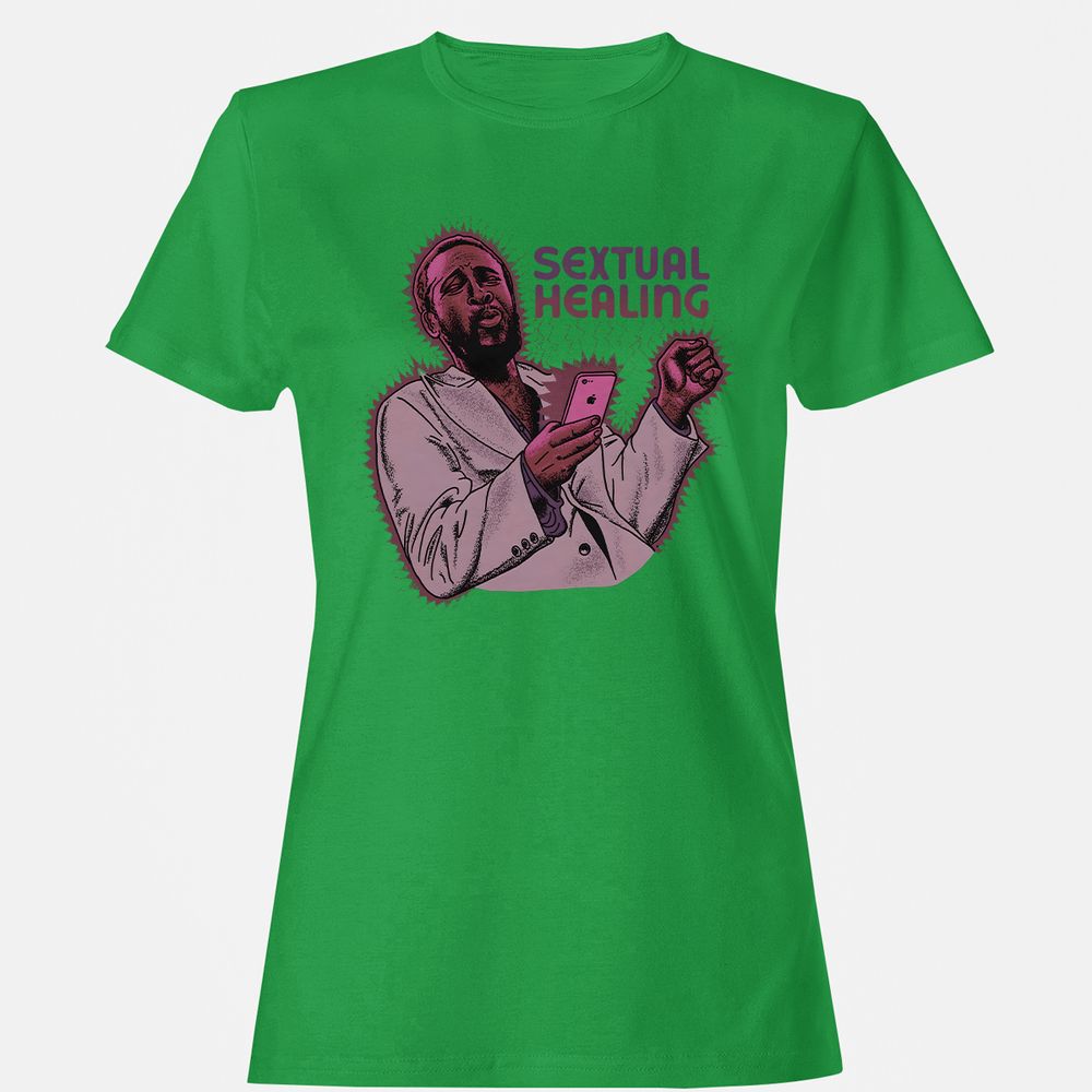 Women's T-Shirt - ELVJAS2D - Irish Green - 7
