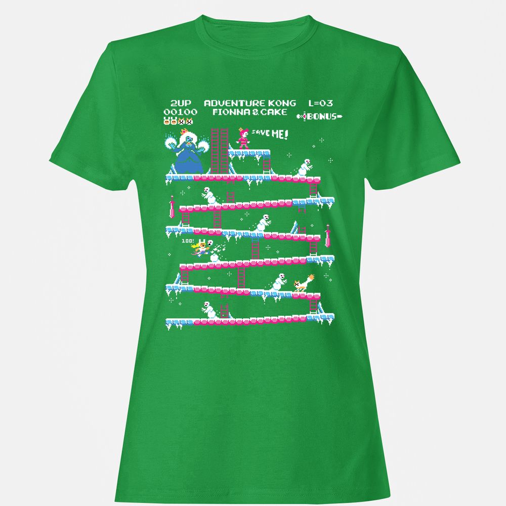 Women's T-Shirt - 8C345VUJ - Irish Green - 7