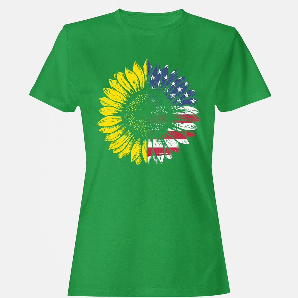 Women's T-Shirt - RH8MQVU1 - Irish Green - 7