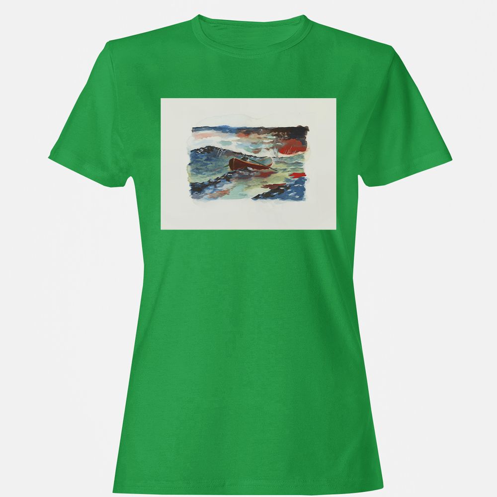 Women's T-Shirt - BFU8N9RC - Irish Green - 7