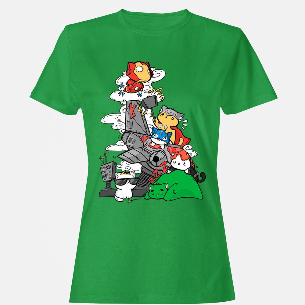Women's T-Shirt - B45PGDKX - Irish Green - 7