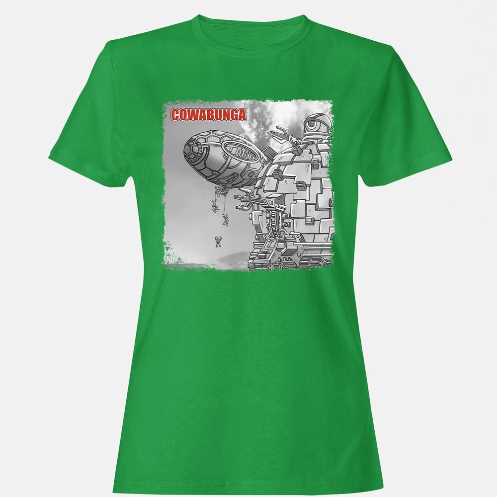 Women's T-Shirt - XDJ7QD92 - Irish Green - 7