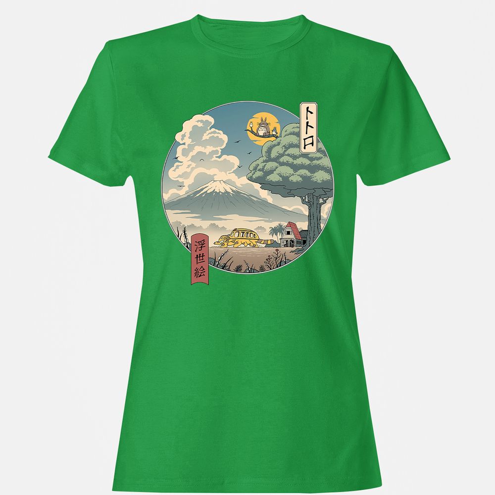 Women's T-Shirt - USME84R5 - Irish Green - 7
