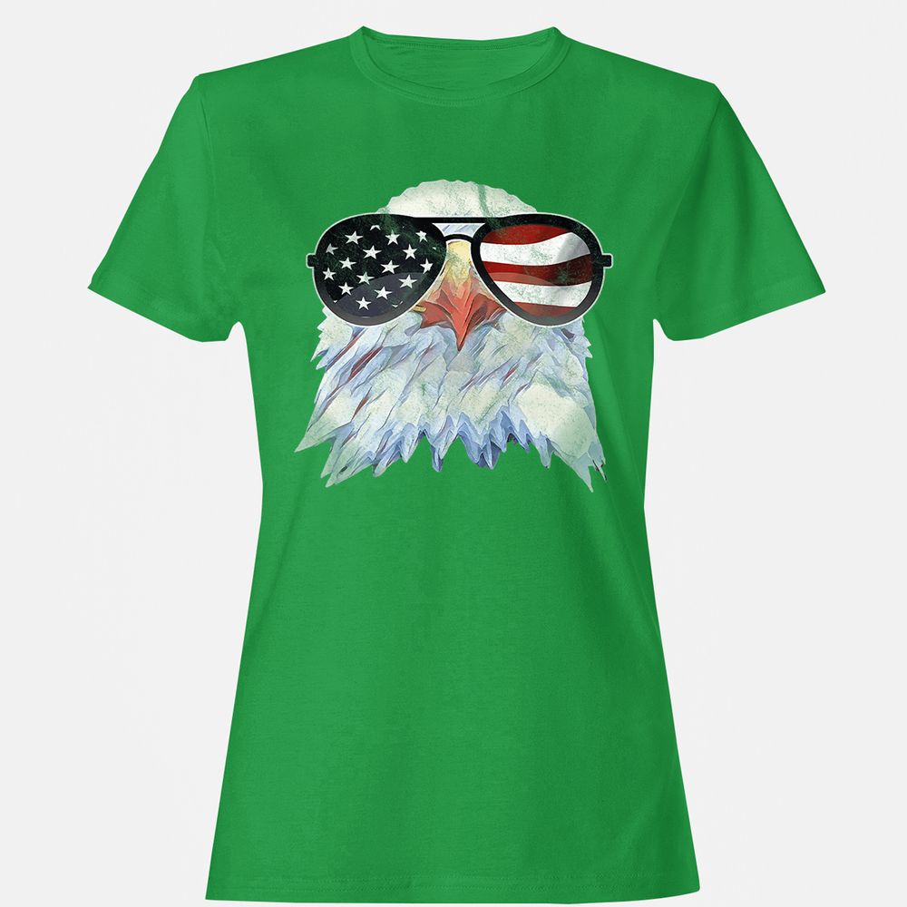Women's T-Shirt - 254UHUUA - Irish Green - 7