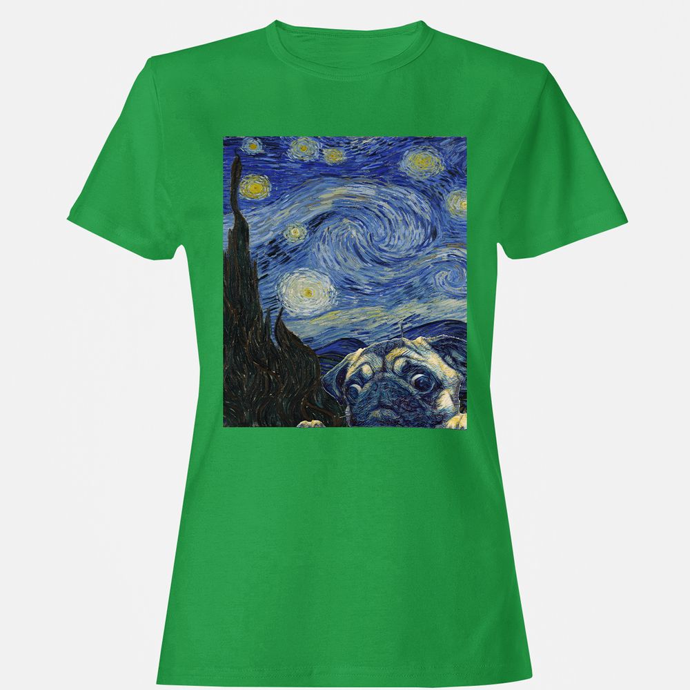 Women's T-Shirt - XV9HFZL1 - Irish Green - 7