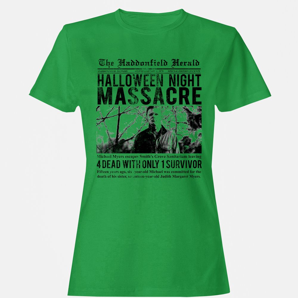 Women's T-Shirt - 83VGBXE9 - Irish Green - 7