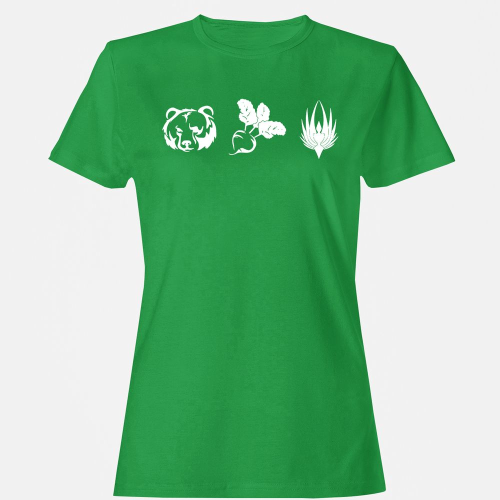 Women's T-Shirt - 98P1QCK9 - Irish Green - 7