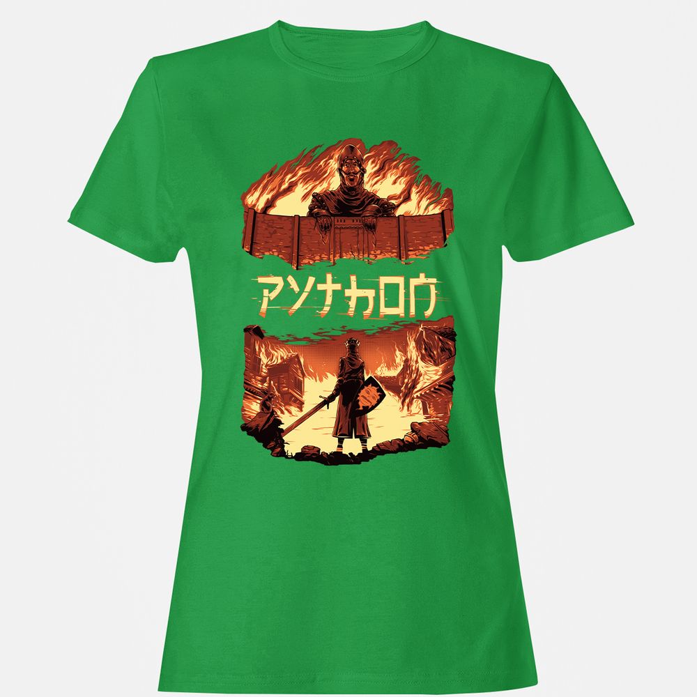 Women's T-Shirt - 8WHCQ3G8 - Irish Green - 7