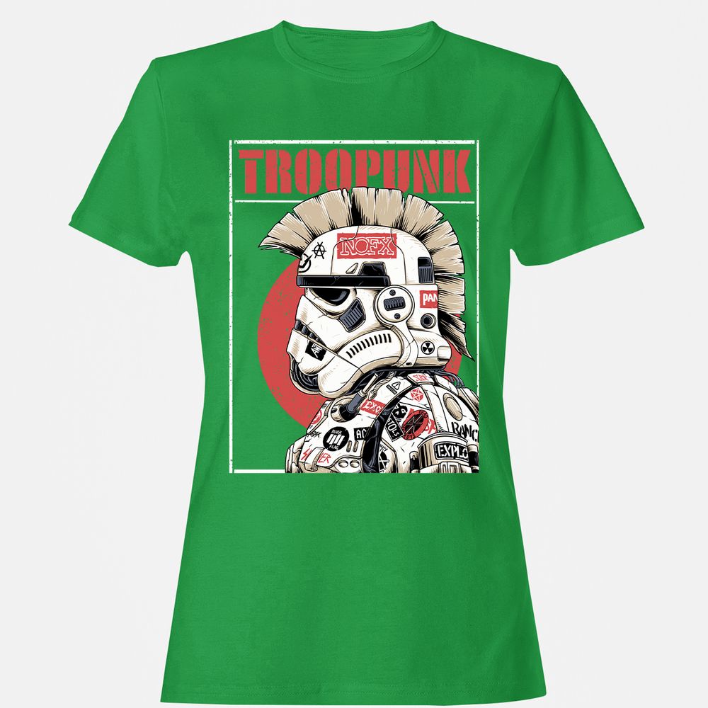 Women's T-Shirt - 5EAWGQ2W - Irish Green - 7