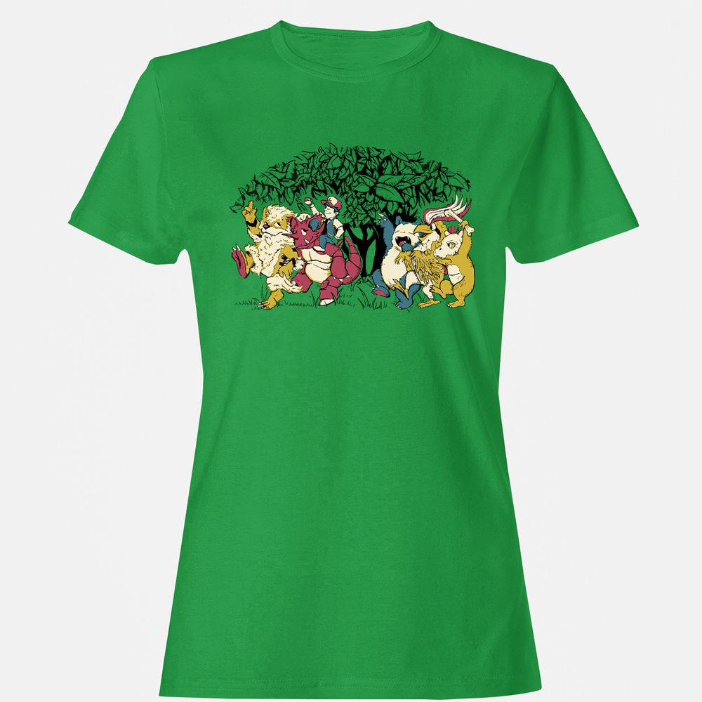 Women's T-Shirt - LTQRQBEW - Irish Green - 7