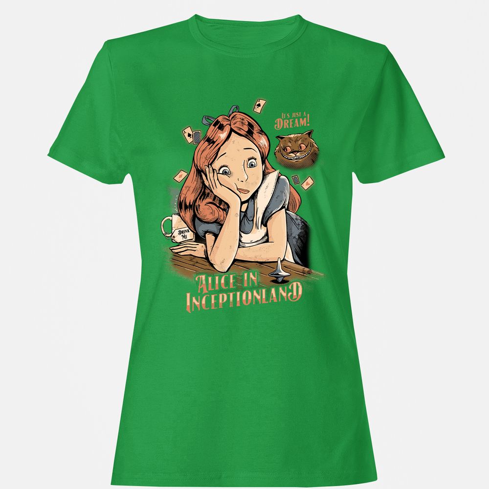 Women's T-Shirt - 7A8E2N9F - Irish Green - 7