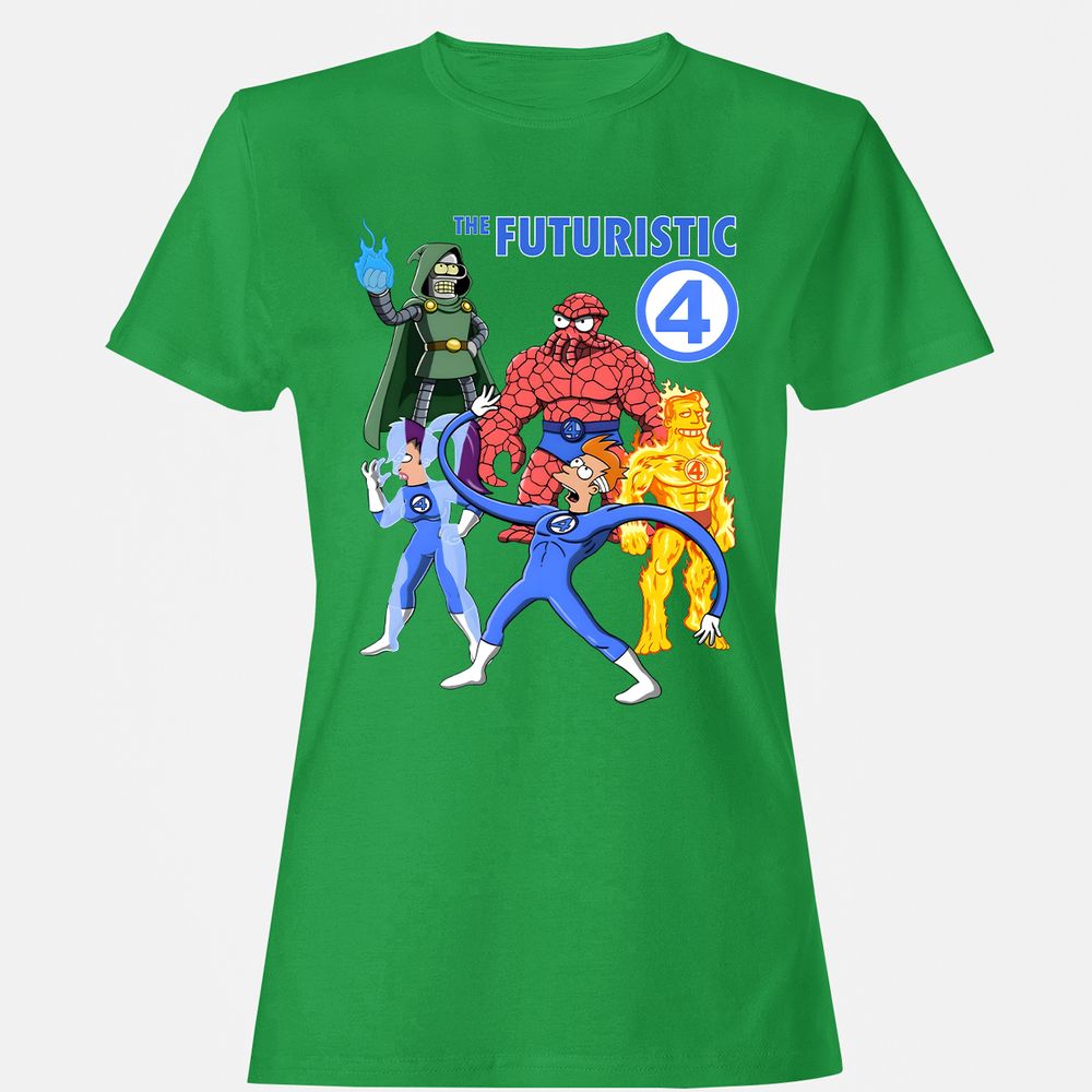 Women's T-Shirt - 5GA6KVRW - Irish Green - 7