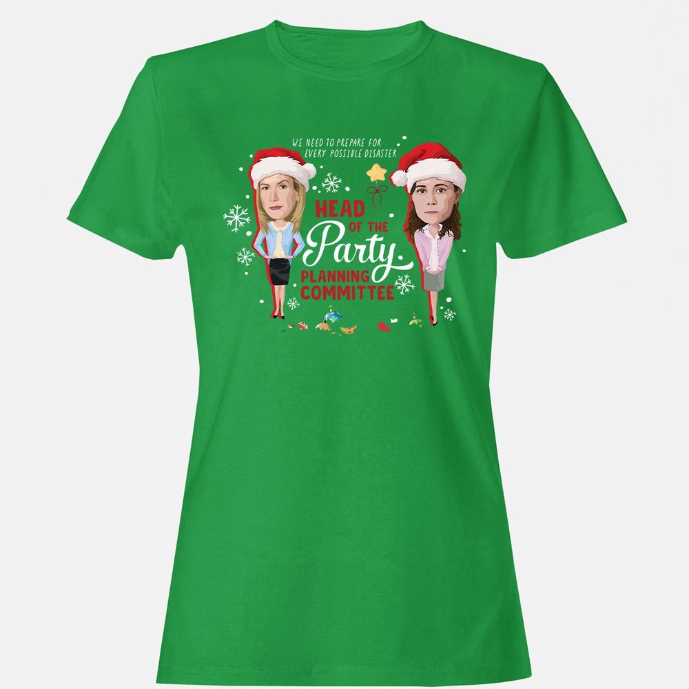 Head Of The Party Planning Committee Christmas - Irish Green - 7