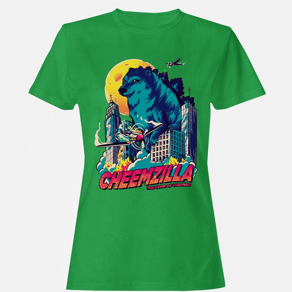 Women's T-Shirt - L333P5VJ - Irish Green - 7