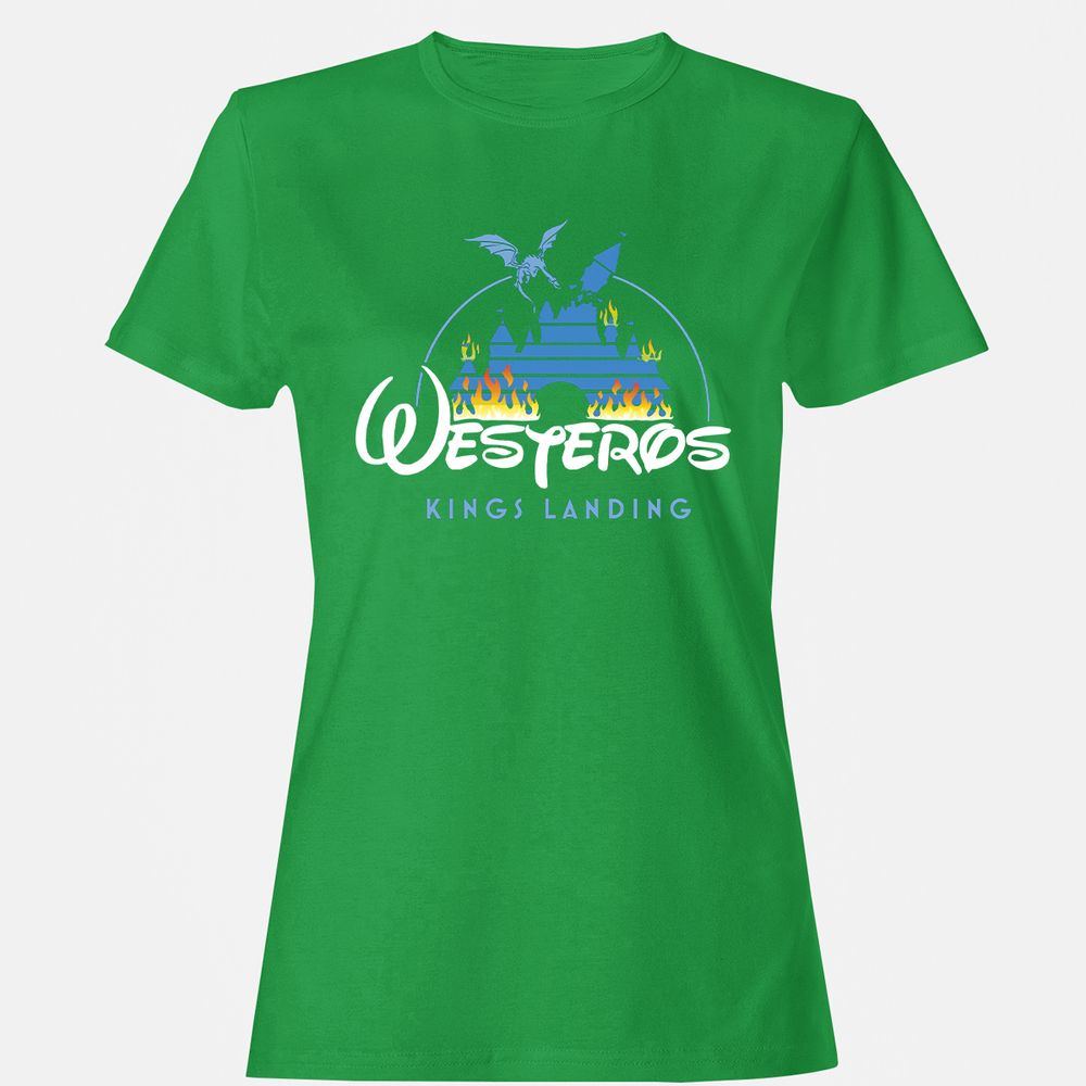 Women's T-Shirt - CHARGPJ9 - Irish Green - 7