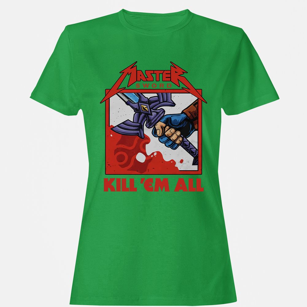 Women's T-Shirt - X6ZE8FKG - Irish Green - 7