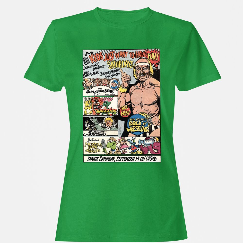 Women's T-Shirt - 5G16QMHQ - Irish Green - 7