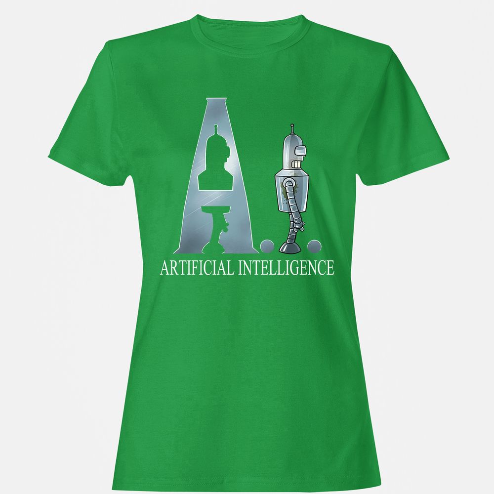 Women's T-Shirt - R6E9B95G - Irish Green - 7