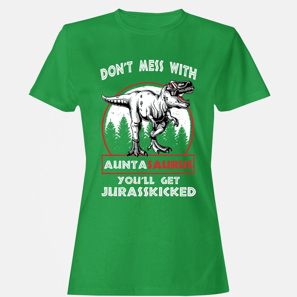 Women's T-Shirt - 87D8J5LA - Irish Green - 7