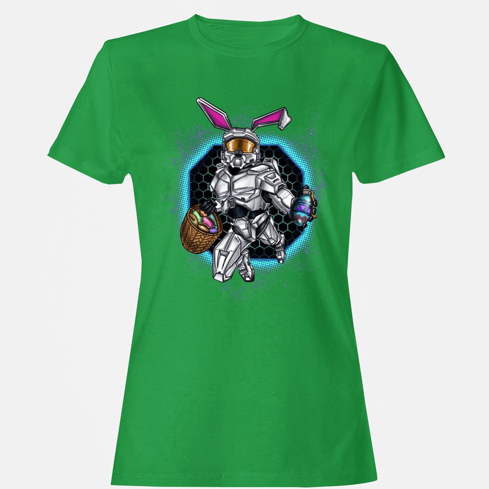 Women's T-Shirt - ZZELSJLX - Irish Green - 7