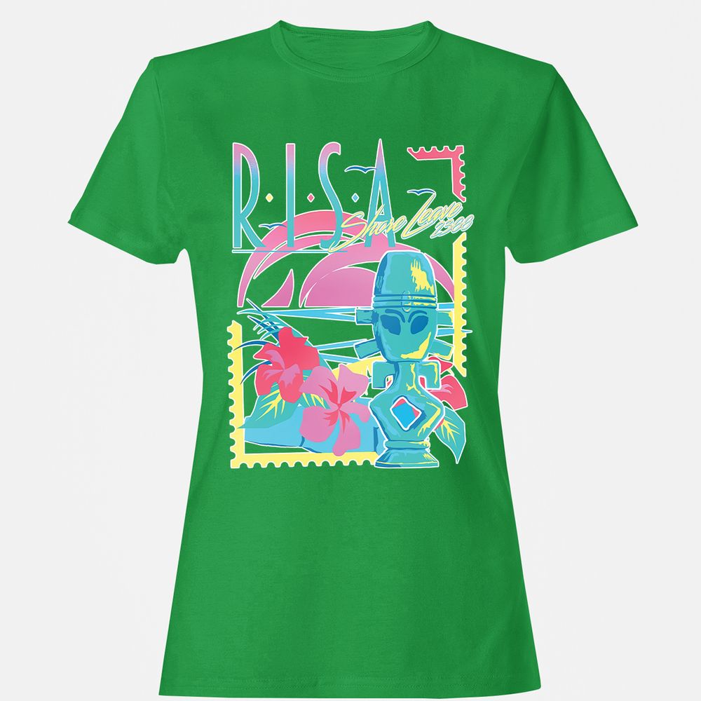 Women's T-Shirt - CN67JHNC - Irish Green - 7