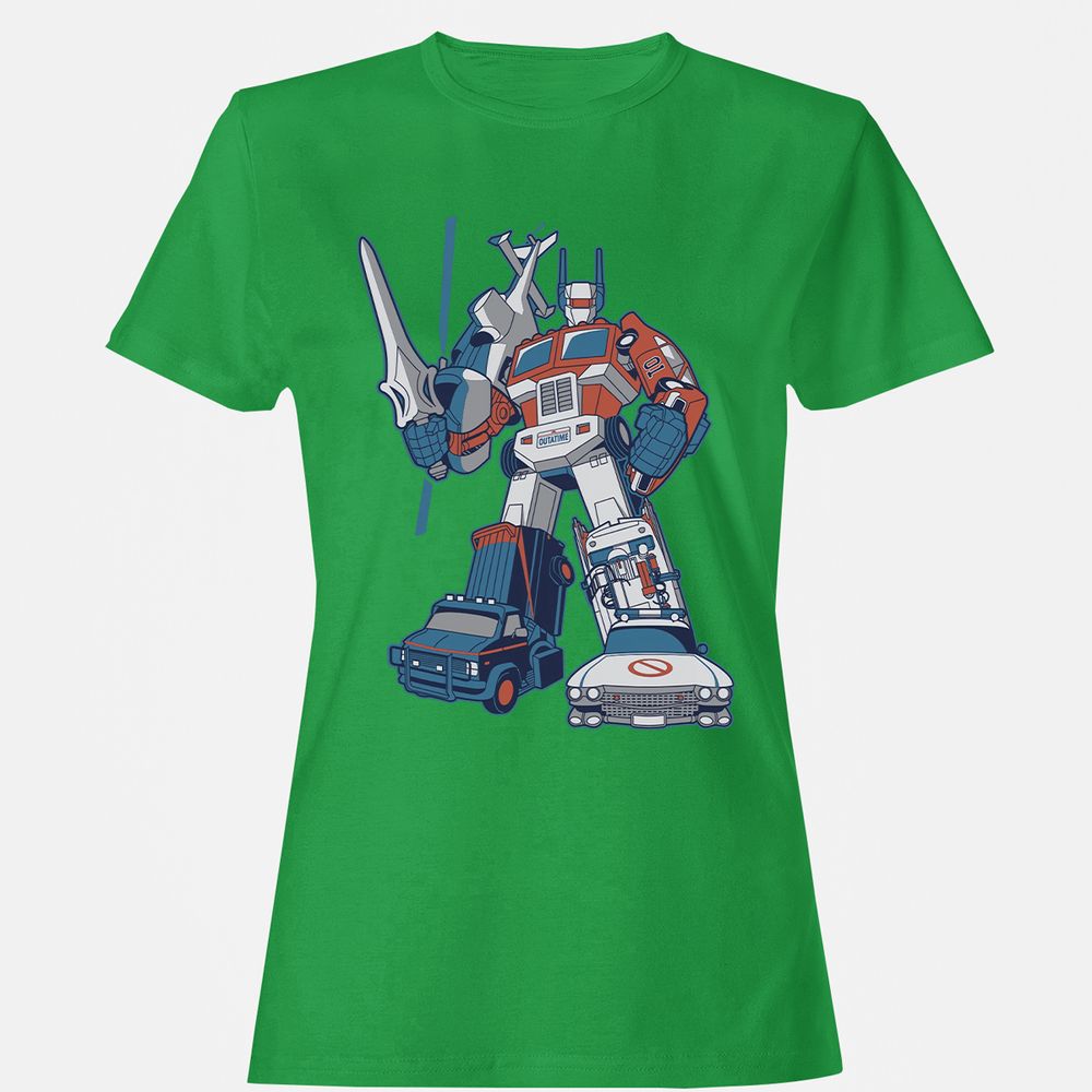 Women's T-Shirt - PF2CQYXD - Irish Green - 7