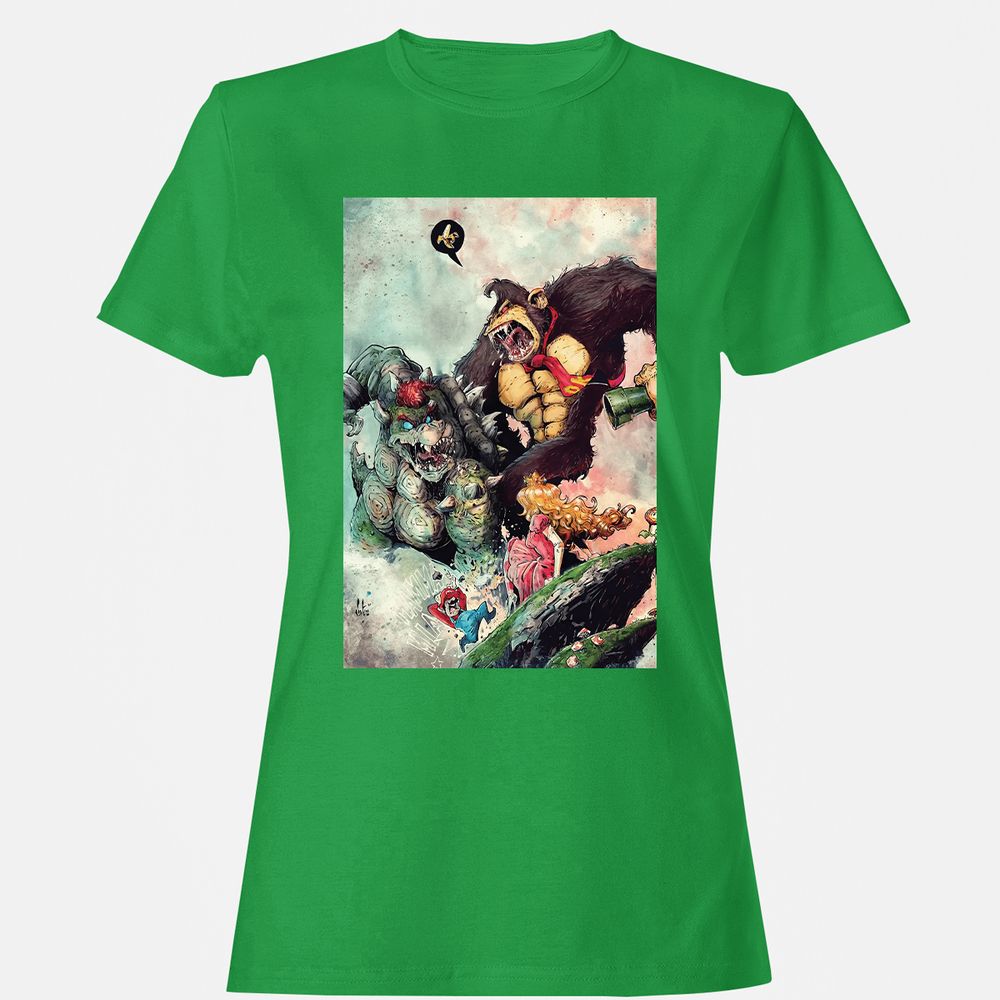 Women's T-Shirt - EUFUBV2Z - Irish Green - 7