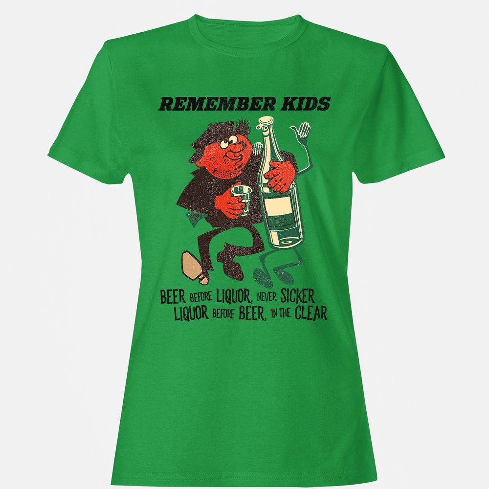 Women's T-Shirt - BD3XN3QX - Irish Green - 7
