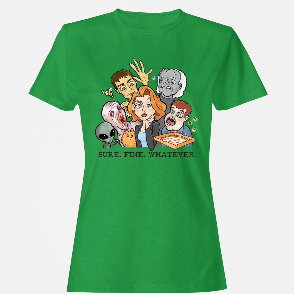 Women's T-Shirt - 7UD5J5P8 - Irish Green - 7