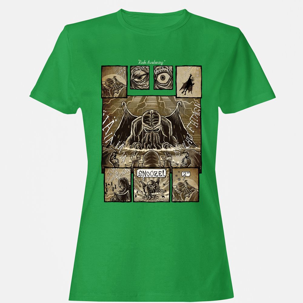 Women's T-Shirt - QQ2YNJD8 - Irish Green - 7