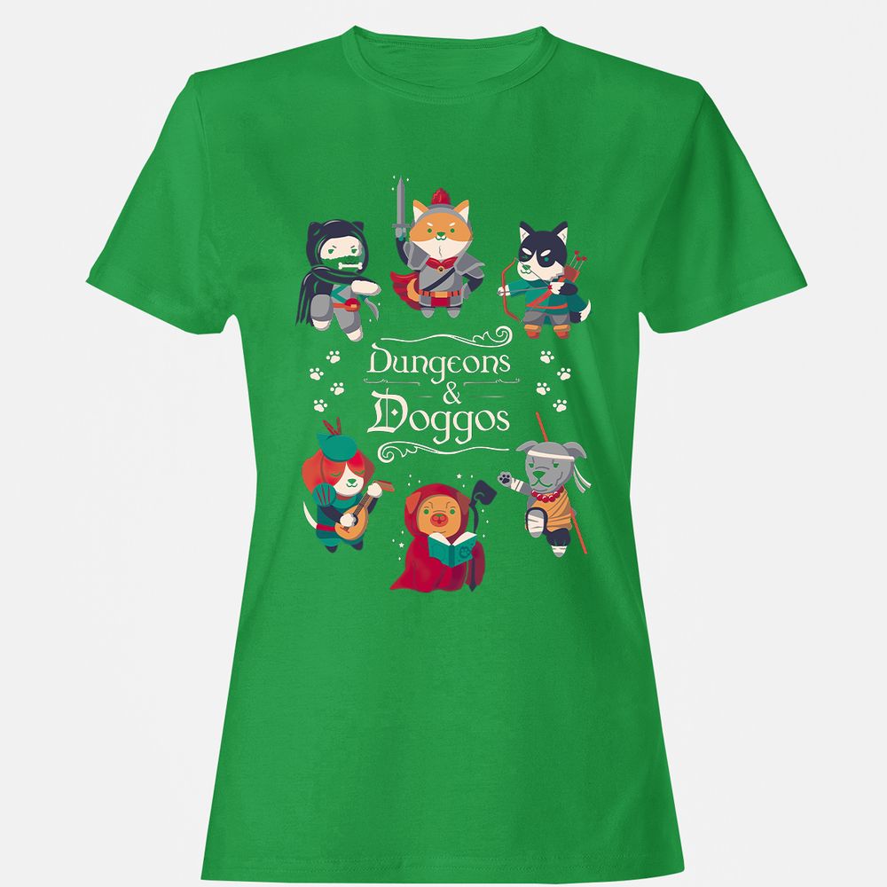 Women's T-Shirt - L5GGFM1K - Irish Green - 7