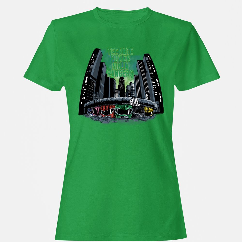 Women's T-Shirt - 3YFZJAGQ - Irish Green - 7