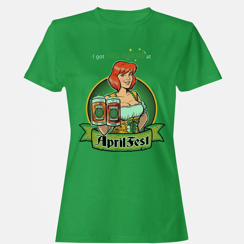Women's T-Shirt - 5LAQG1SE - Irish Green - 7
