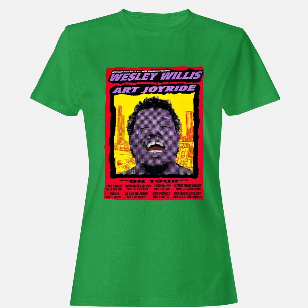 WESLEY WILLIS - ART JOYRIDE - Irish Green - 7