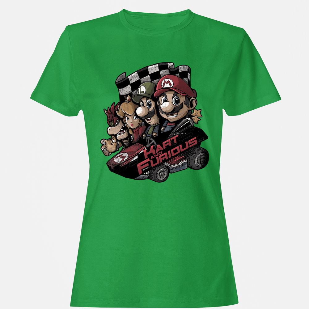 Women's T-Shirt - KVNQX68A - Irish Green - 7