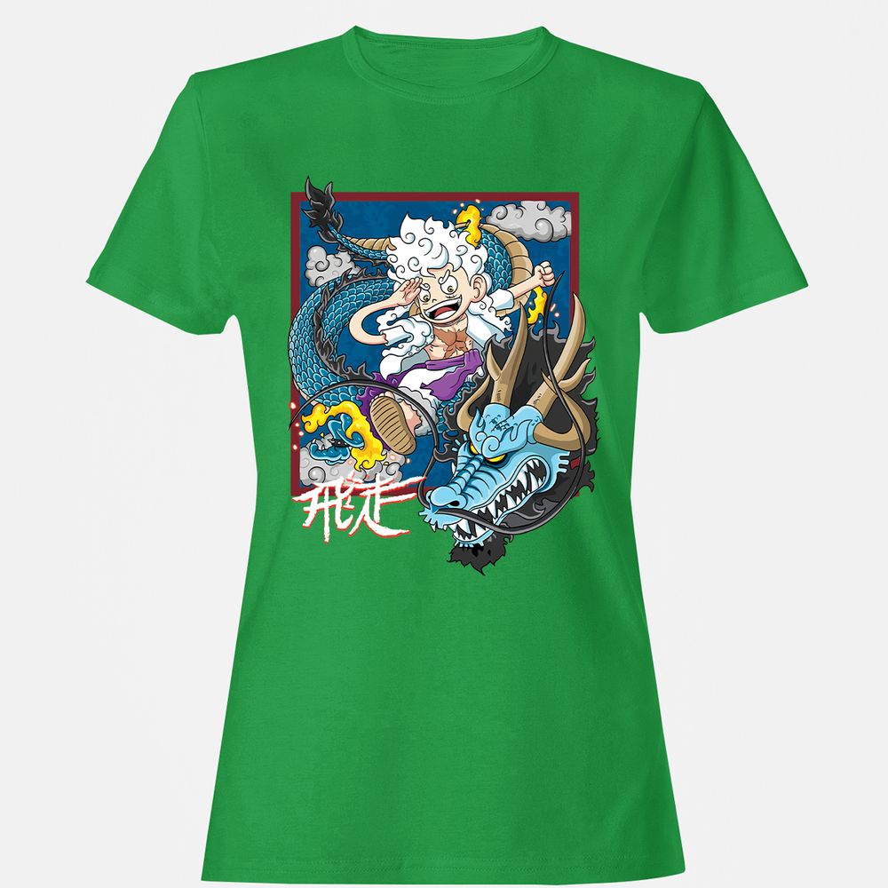 Women's T-Shirt - Q1DYXWVS - Irish Green - 7