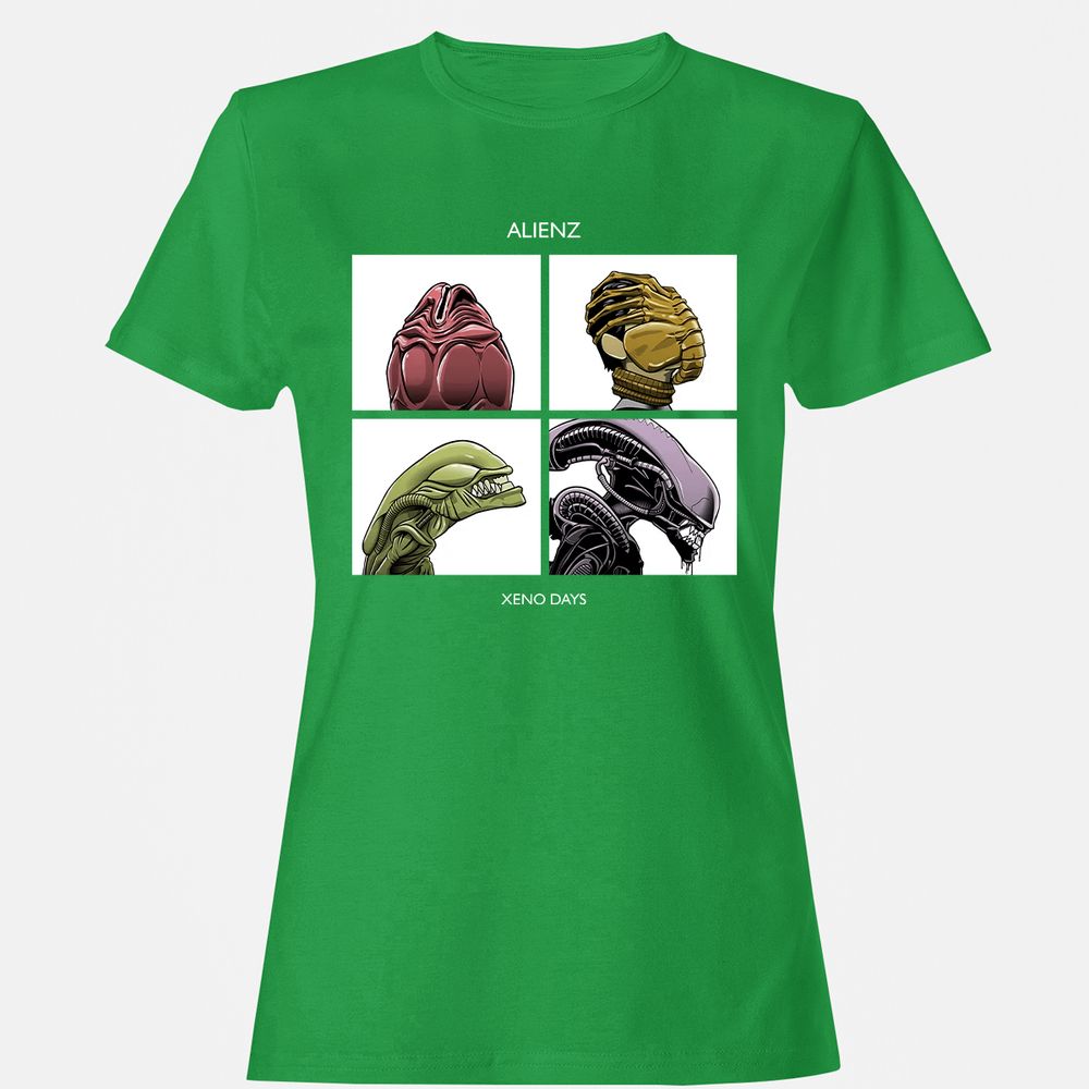 Women's T-Shirt - G2Q4VVS9 - Irish Green - 7