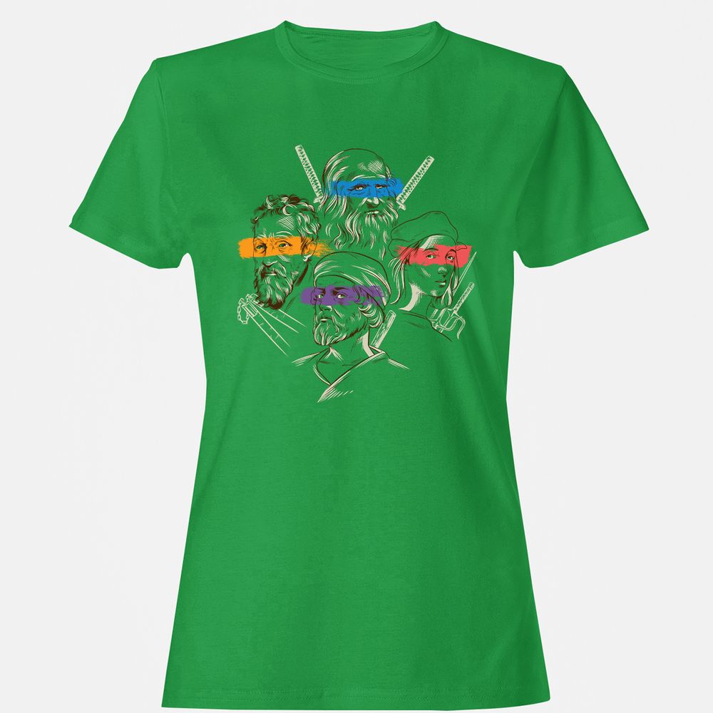 Women's T-Shirt - TG18BN56 - Irish Green - 7