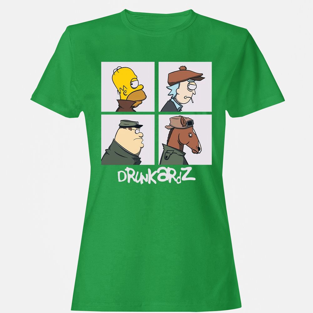 Women's T-Shirt - RE7Z8L93 - Irish Green - 7
